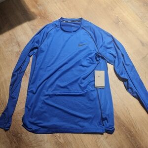 Nike Blue Long Sleeve Shirt